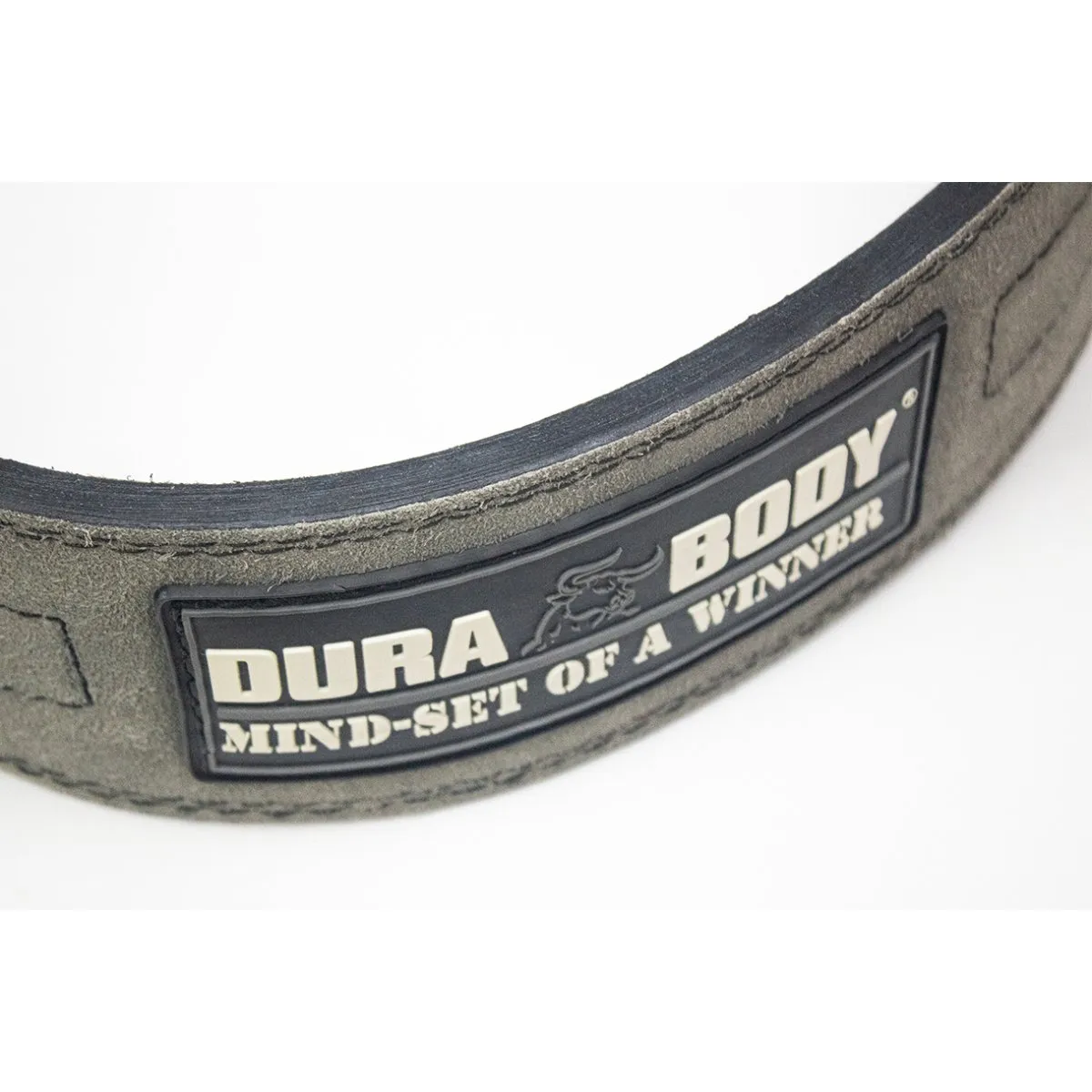 Hardcore Grey 10MM Powerlifting Belt With Stainless Steel Buckle