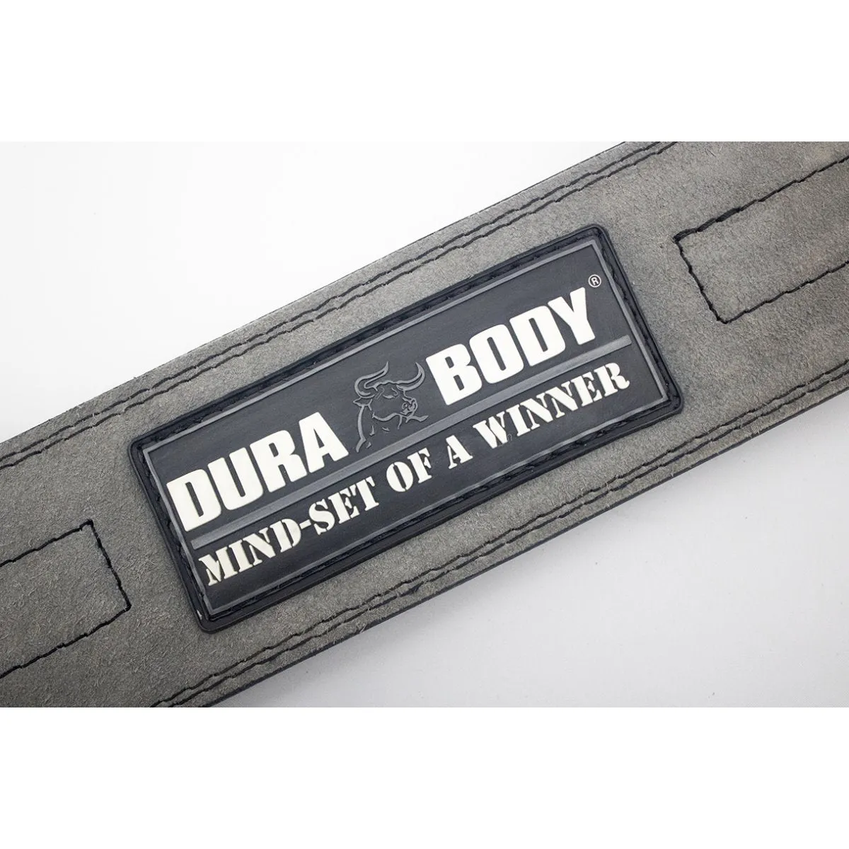 Hardcore Grey 10MM Powerlifting Belt With Stainless Steel Buckle