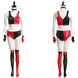 Harley Quinn Cosplay Costume Outfits Halloween Carnival Suit