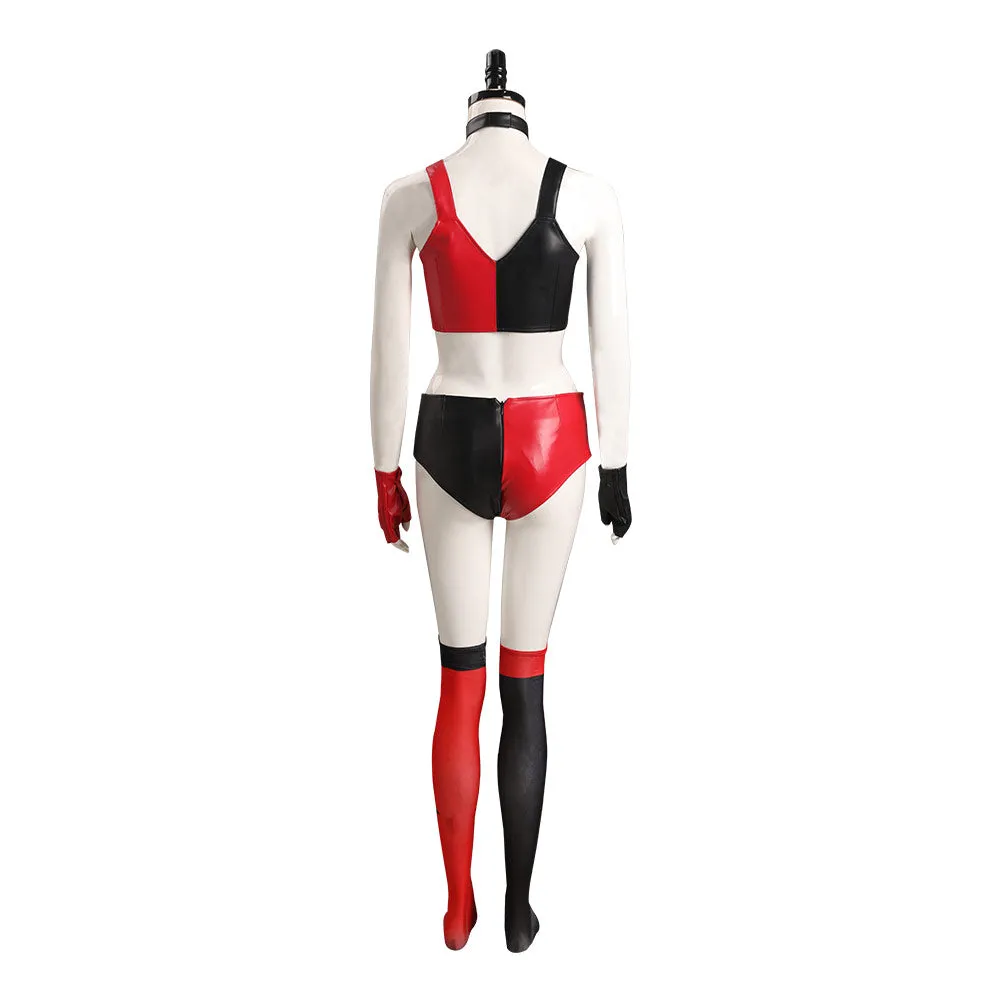 Harley Quinn Cosplay Costume Outfits Halloween Carnival Suit