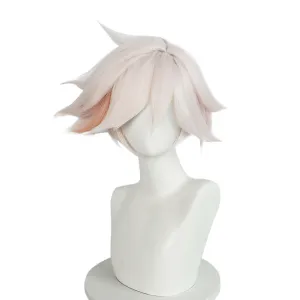 Hazbin Hotel Angel Dust Cosplay Wig Heat Resistant Synthetic Hair Carnival Halloween Party Props