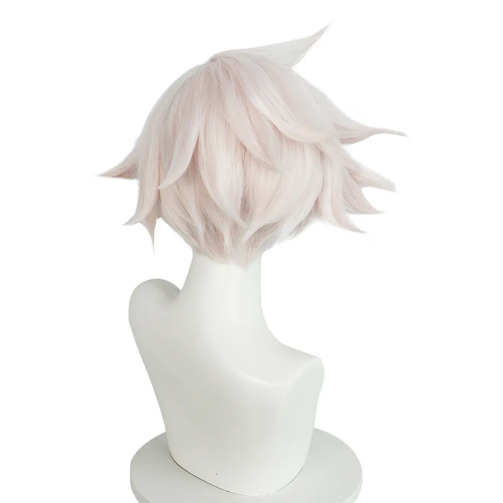 Hazbin Hotel Angel Dust Cosplay Wig Heat Resistant Synthetic Hair Carnival Halloween Party Props