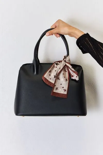 Hazel Blues® |  David Jones PU Leather Handbag