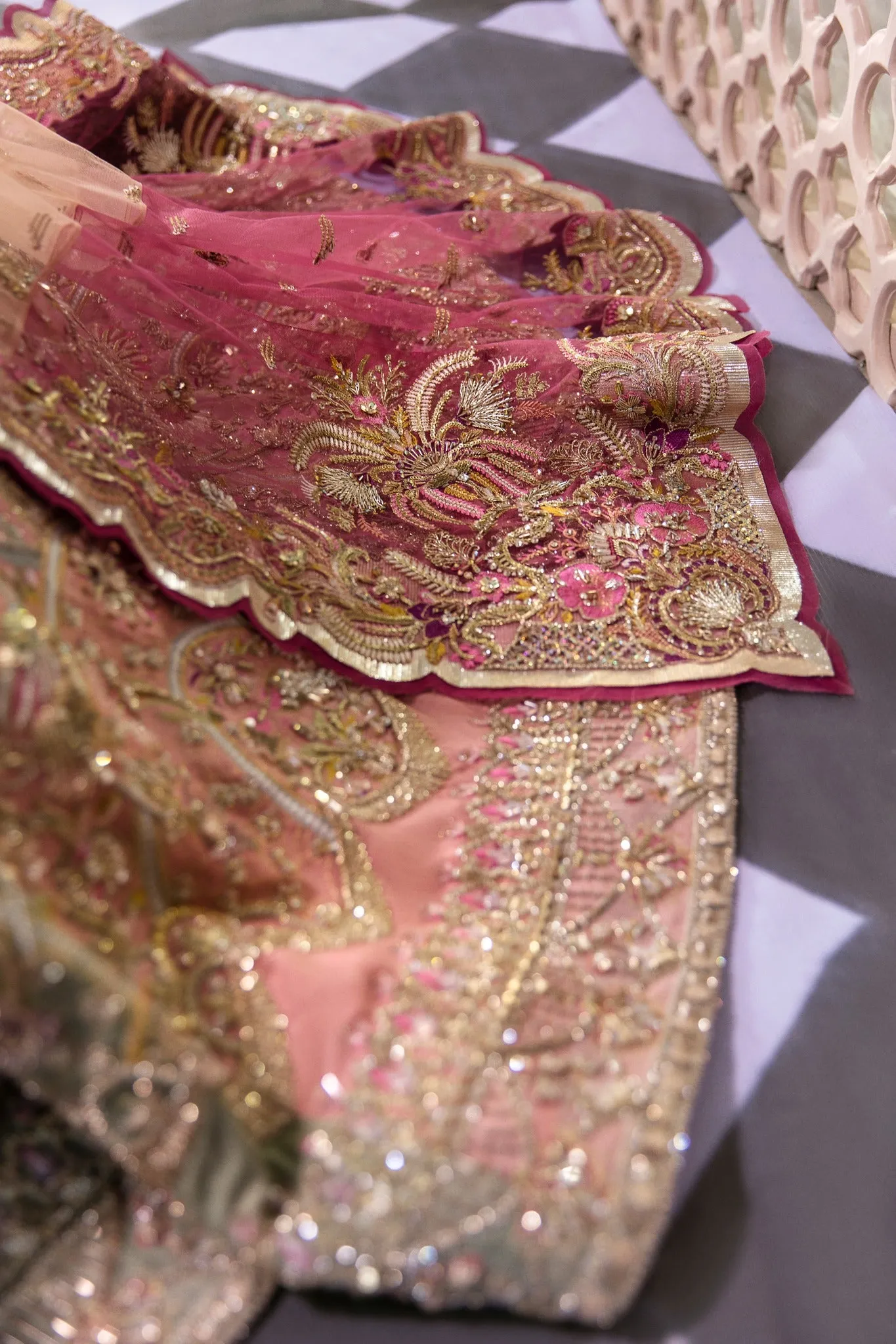 Heavy Indian Bridal Lehenga Choli Designer Dress #BN1166