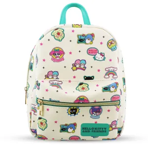 Hello Kitty and Friends Mini PU Leather Backpack Purse with Adjustable Straps 10 In