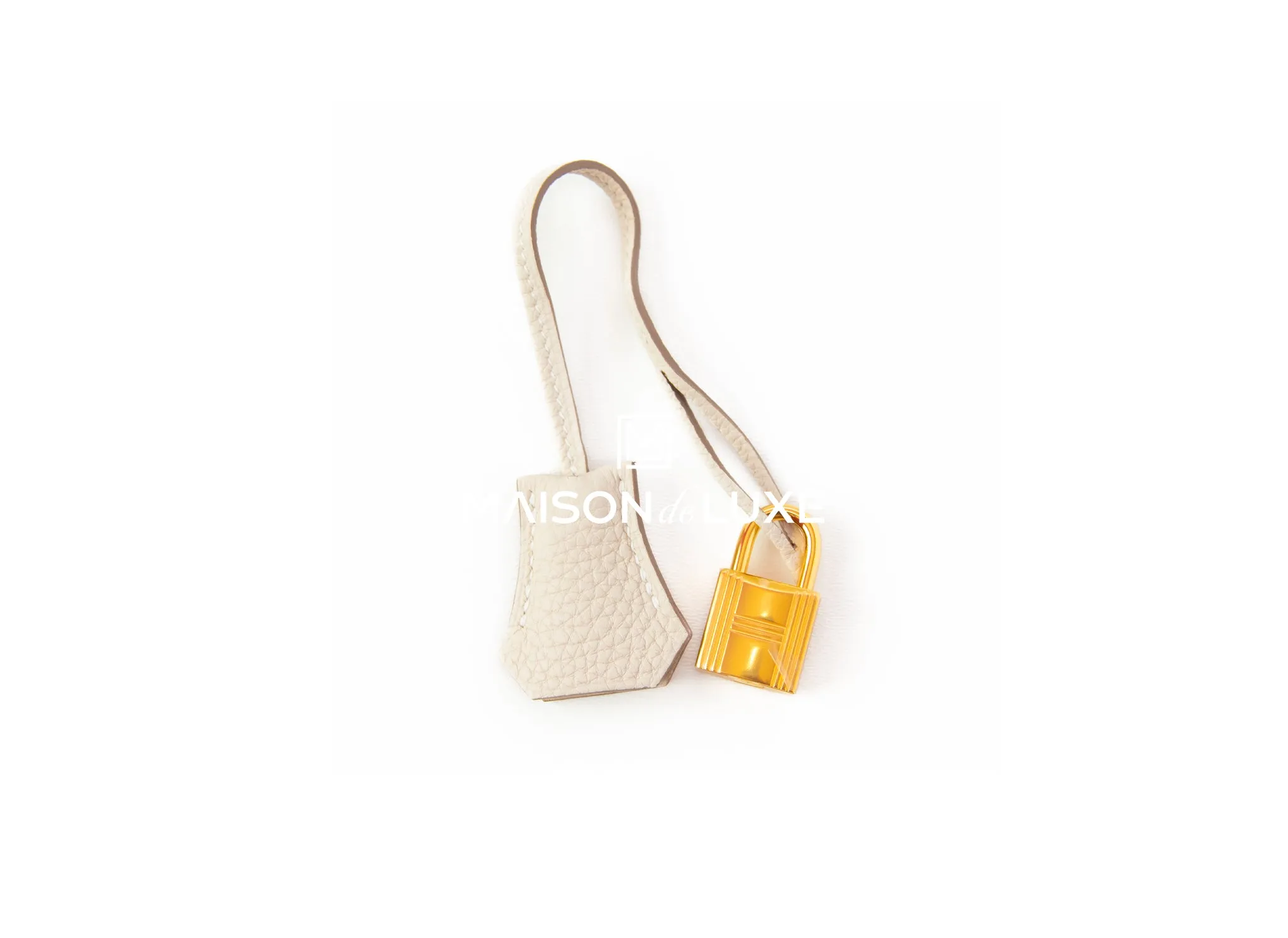 Hermes Birkin 25 Craie Togo Gold Hardware