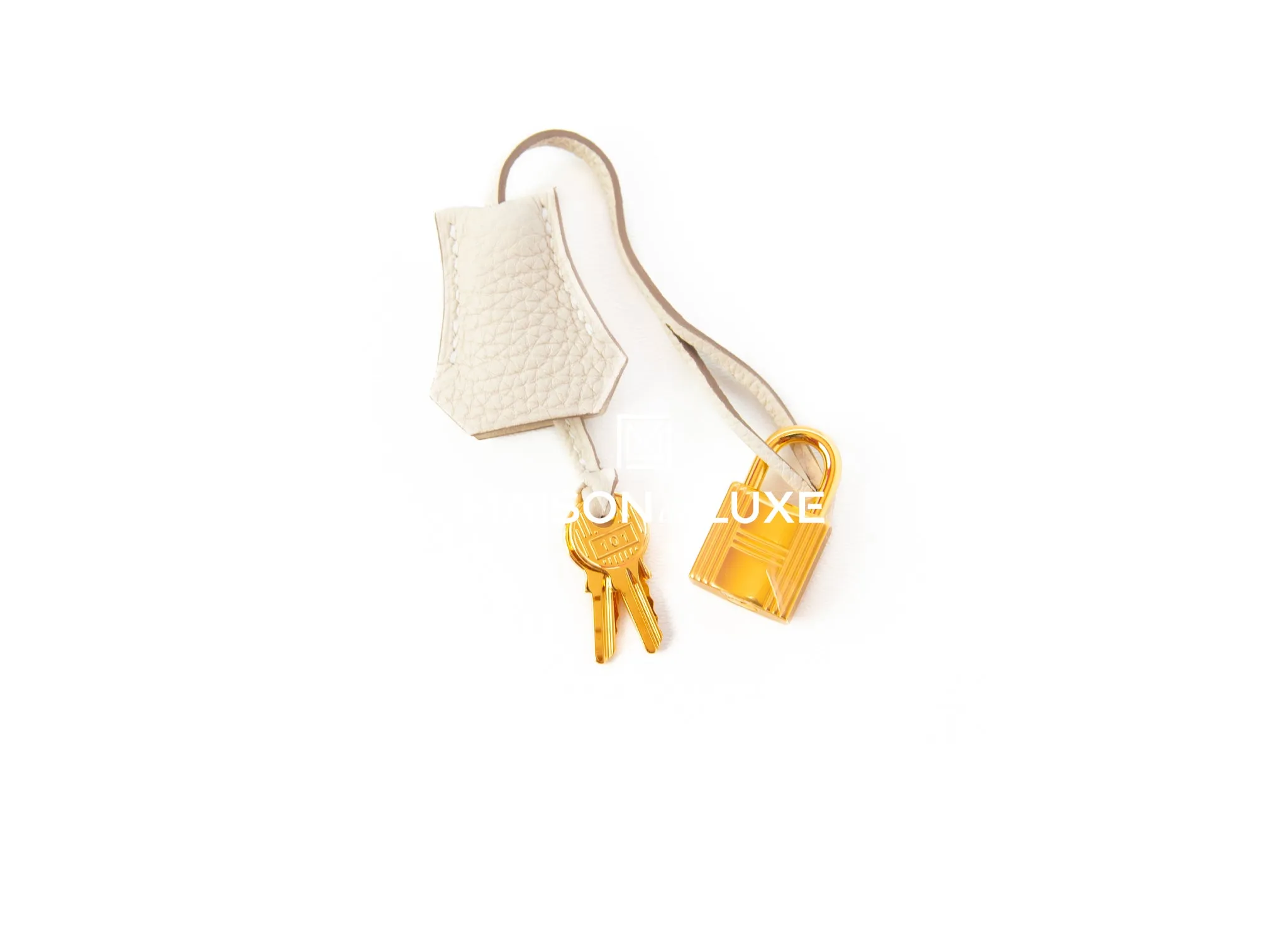 Hermes Birkin 25 Craie Togo Gold Hardware