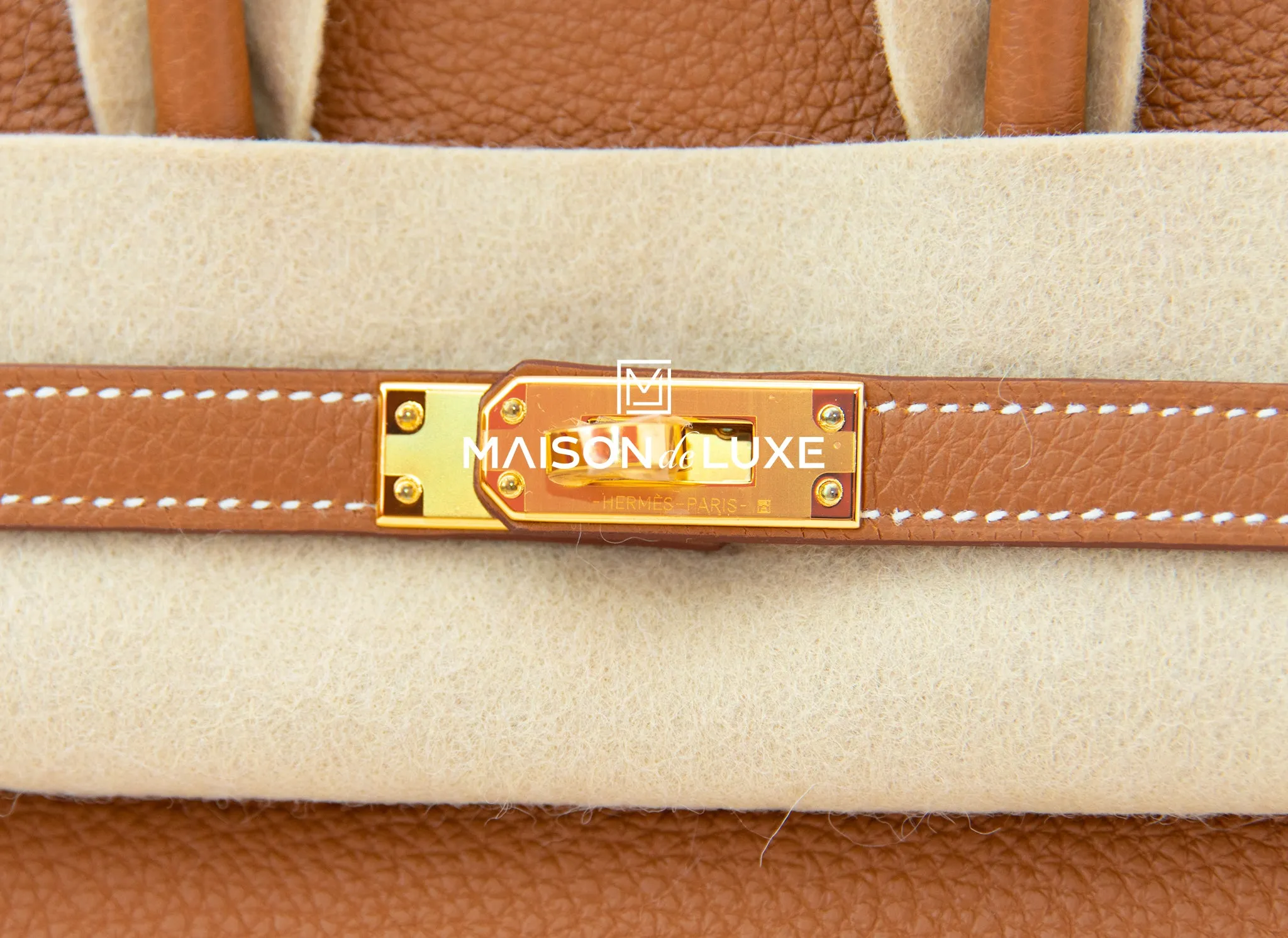 Hermes Birkin 25 Gold Togo Gold Hardware