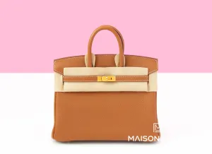 Hermes Birkin 25 Gold Togo Gold Hardware