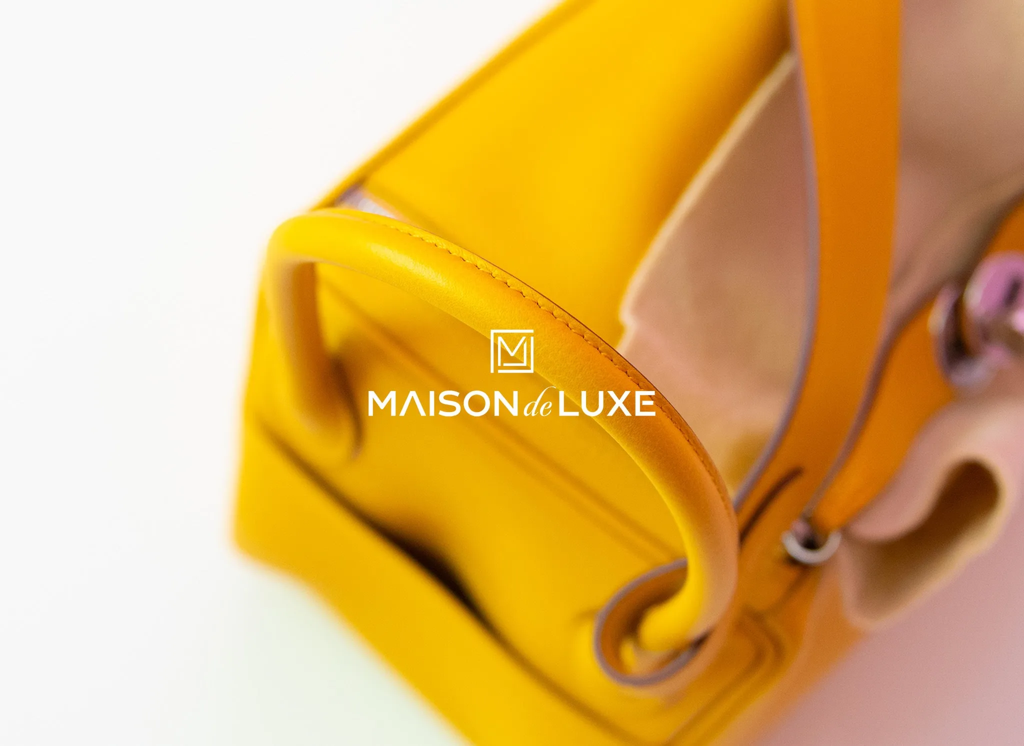 Hermes Jaune Ambre Swift Lindy 26 Handbag