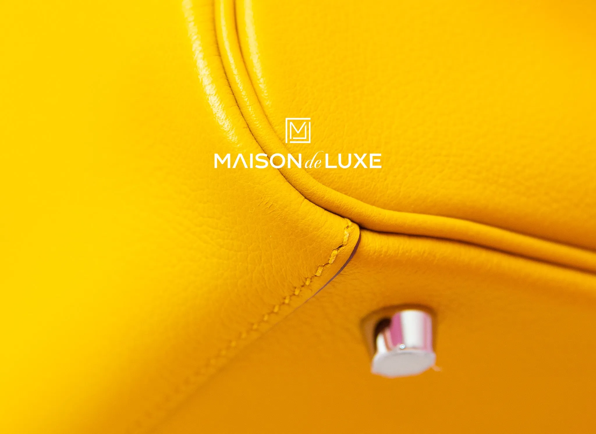 Hermes Jaune Ambre Swift Lindy 26 Handbag