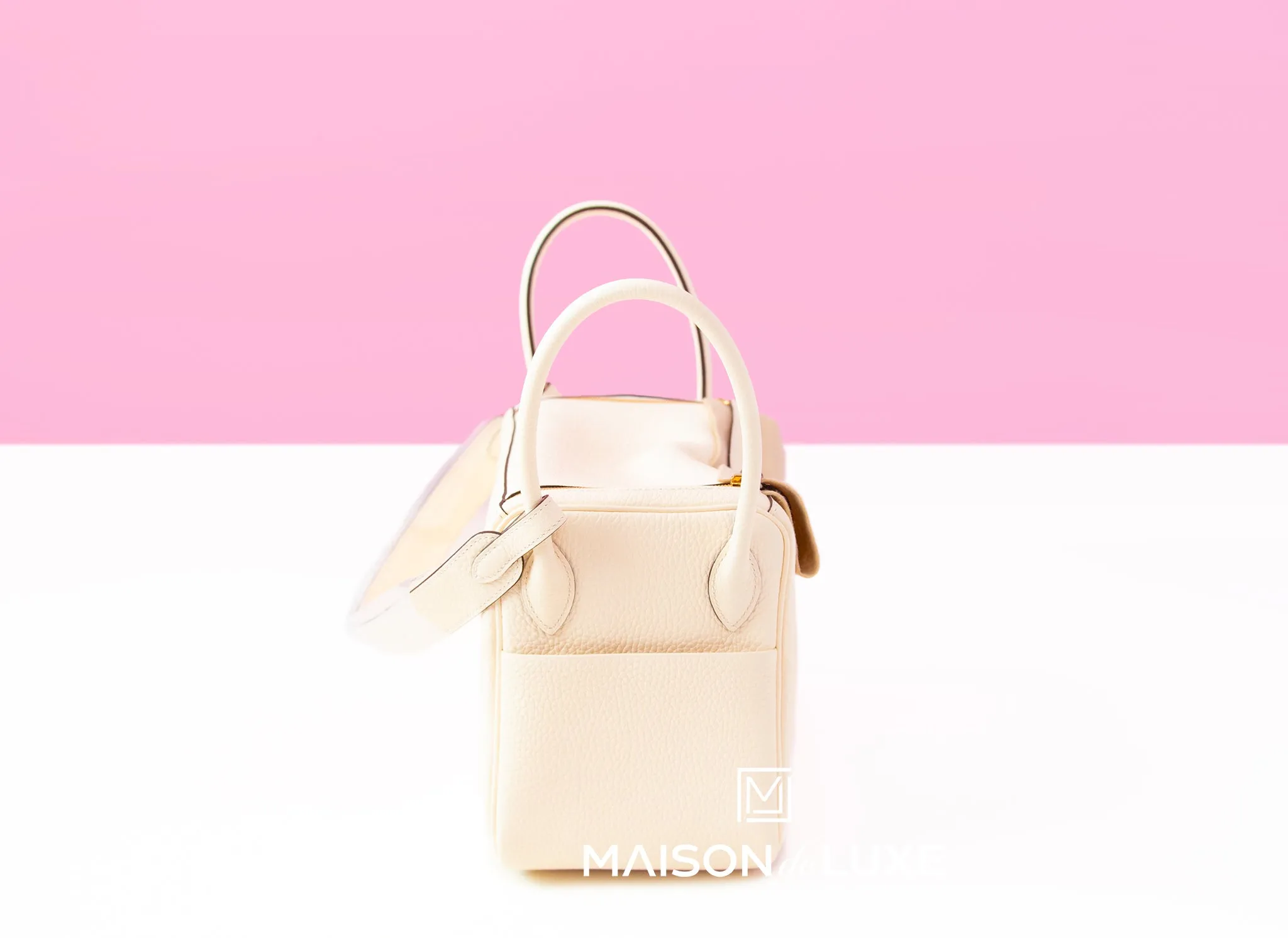 Hermes Nata Clemence Lindy 26 Handbag