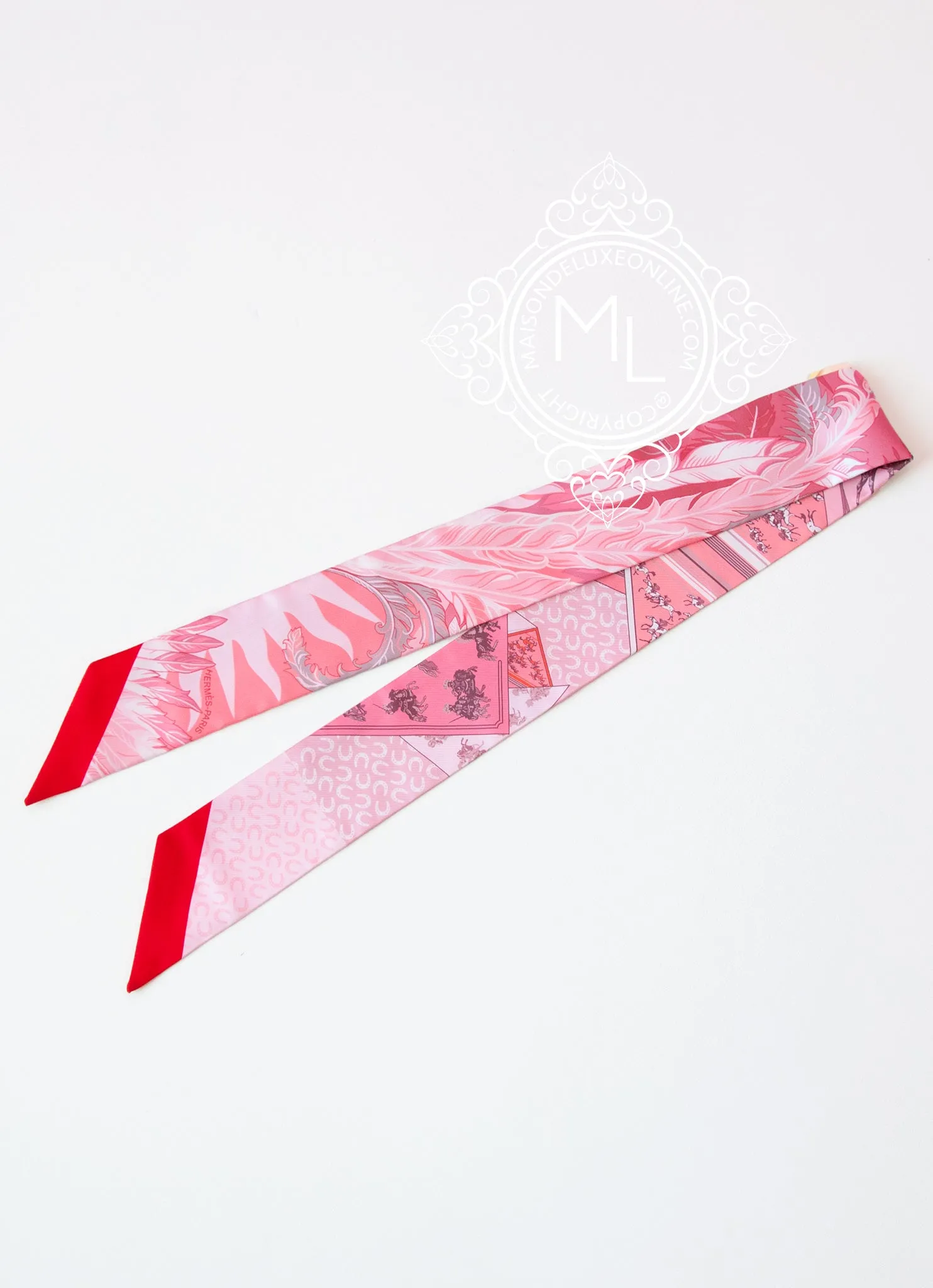 Hermes Pink Cheval Phœnix Twilly