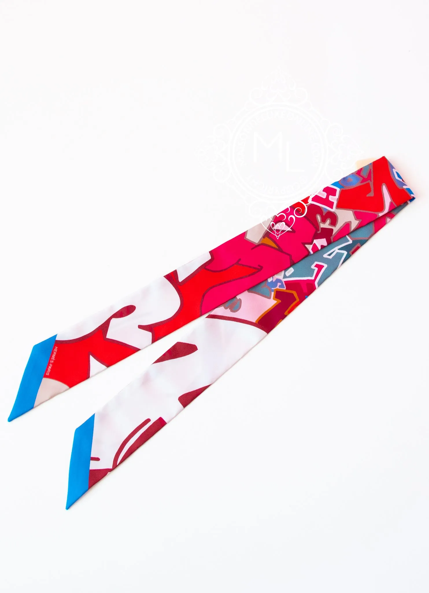 Hermes Red Pink Graff Twilly