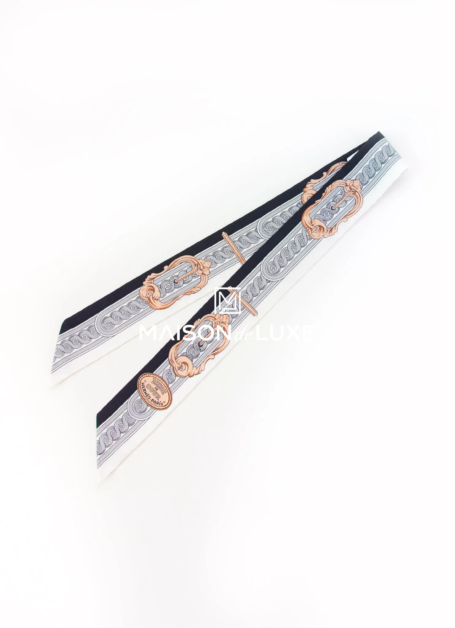 Hermes White Bride de Cour Twilly