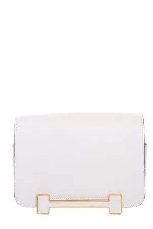Hermès Cream Chevre Mysore Geta Handbag