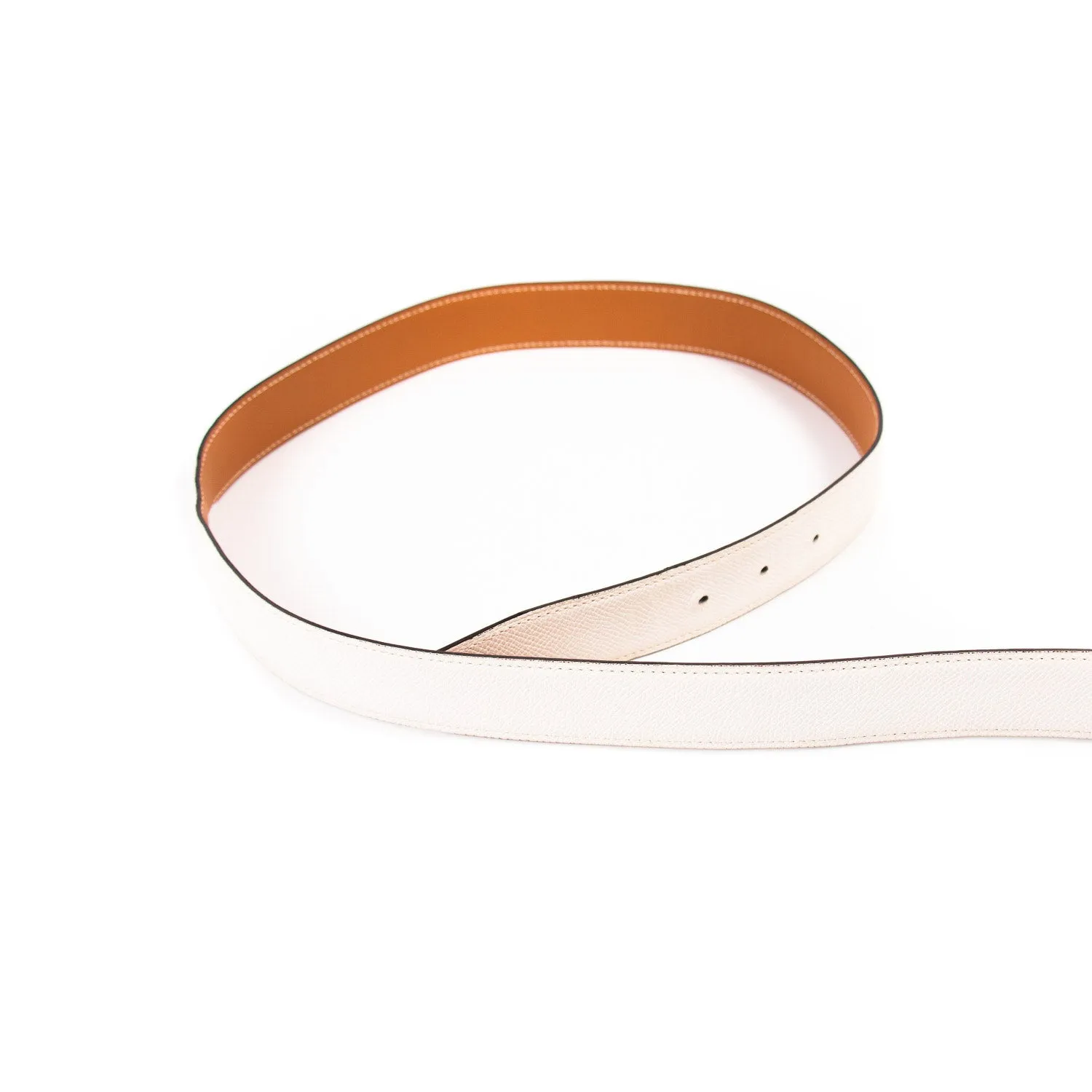 Hermès Swift Epsom Leather Belt (No Buckle)