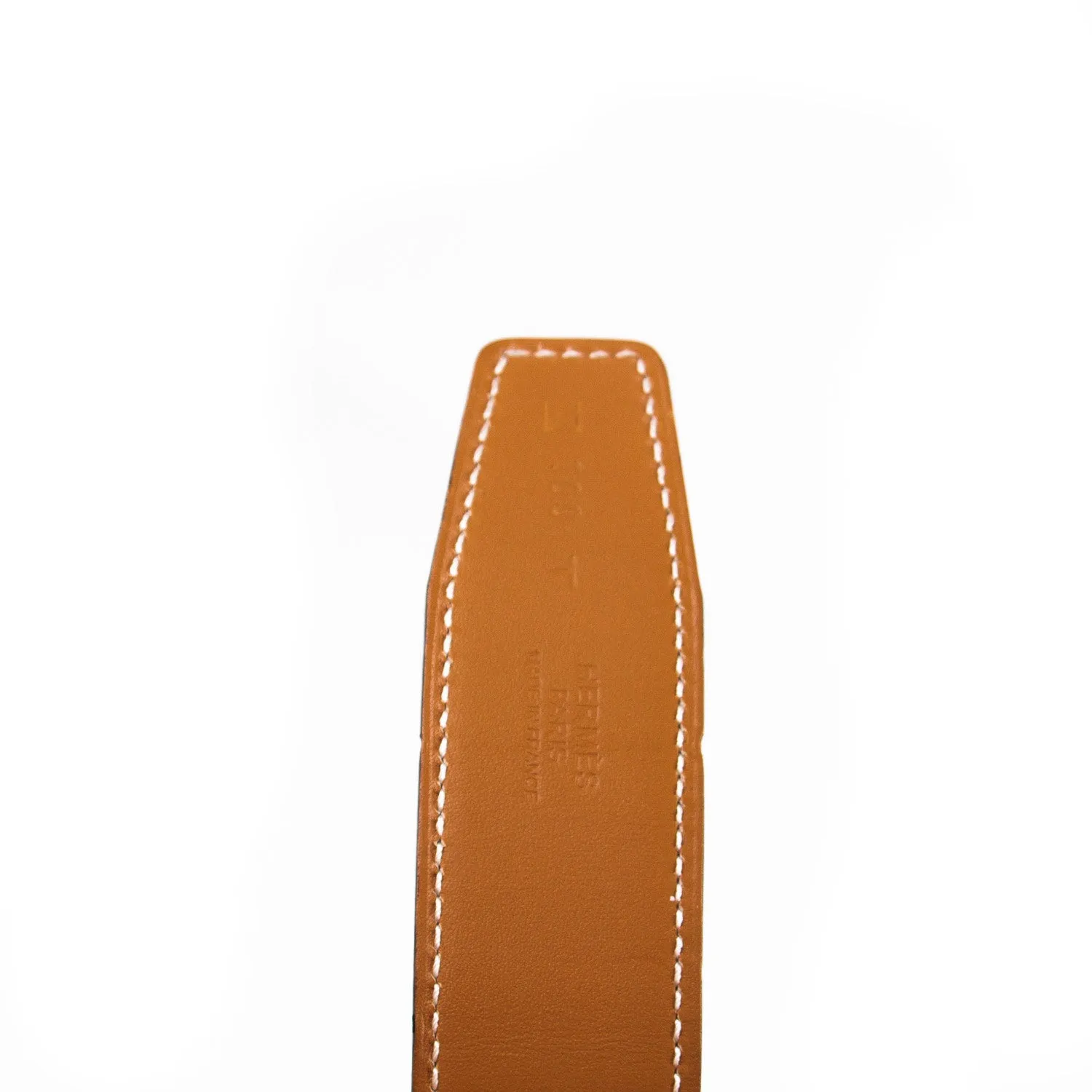 Hermès Swift Epsom Leather Belt (No Buckle)