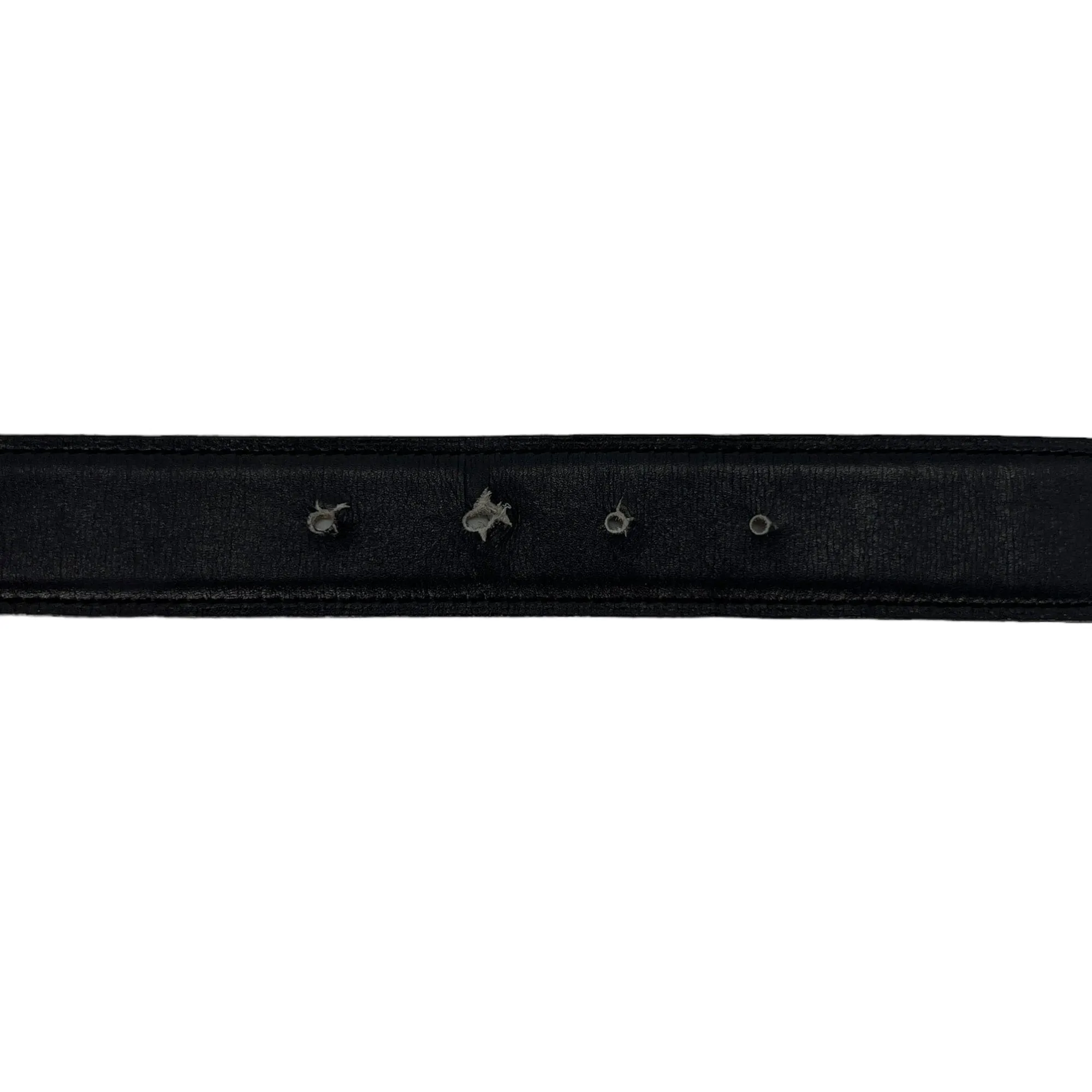HERMÈS Unisex Constance Reversible Leather Belt with Palladium "H" Buckle - Cognac & Black