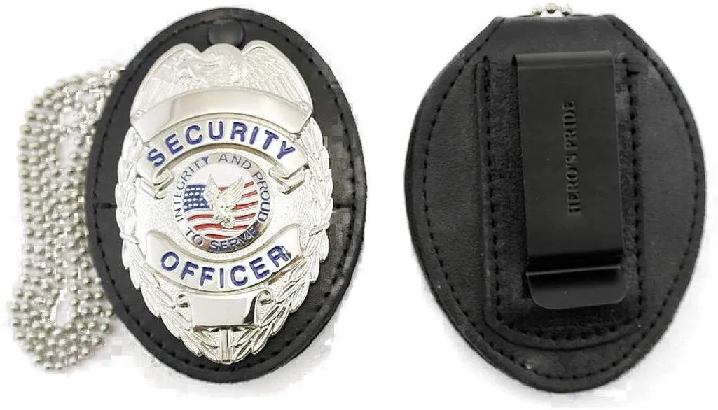 Hero's Pride Universal Oval Badge Holder