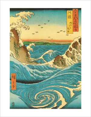 Hiroshige, Navaro Rapids 1855