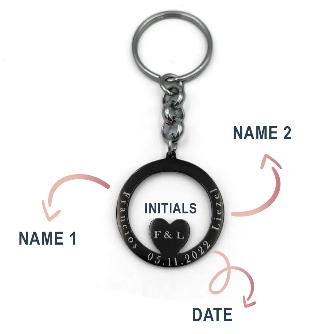 His & Hers Anniversary Heart Set