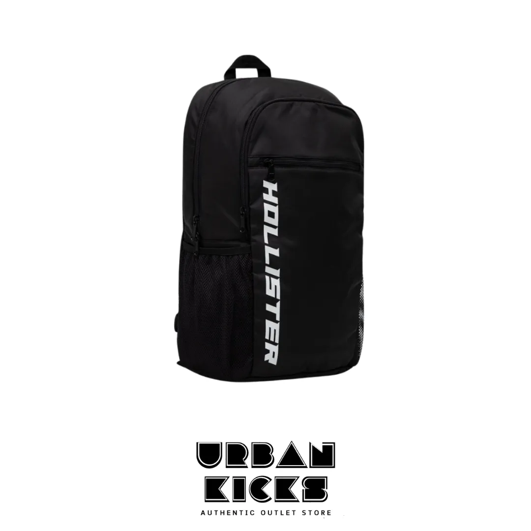 Hollister Logo Black Backpack