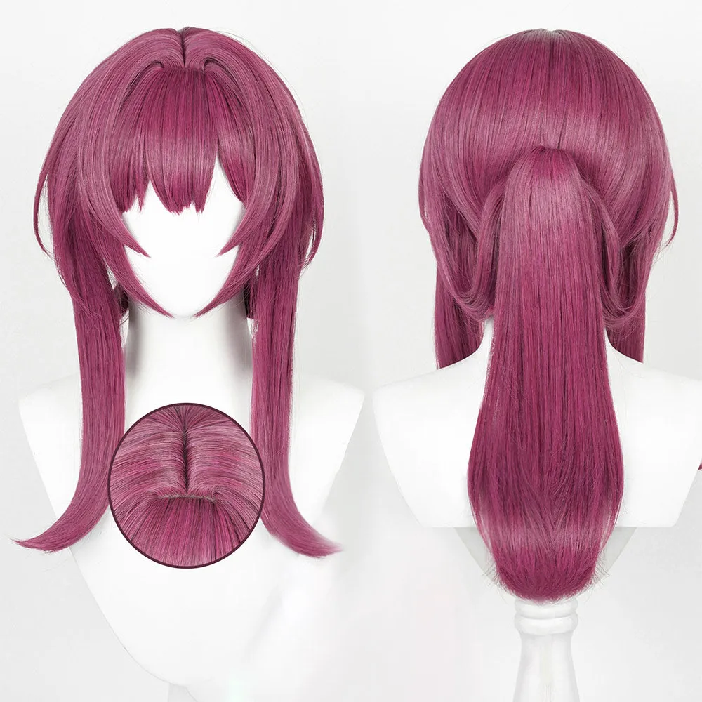 Honkai Kafka Cosplay Wig Carnival Halloween Props