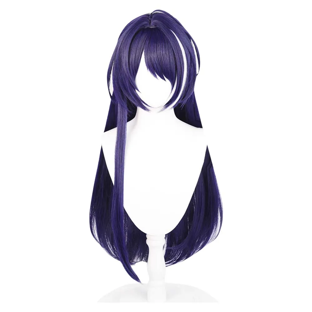 Honkai: Star Rail Acheron Raiden Bosenmori Mei Game Character Cosplay Purple Wig Heat Resistant Synthetic Hair