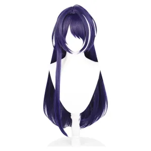 Honkai: Star Rail Acheron Raiden Bosenmori Mei Game Character Cosplay Purple Wig Heat Resistant Synthetic Hair