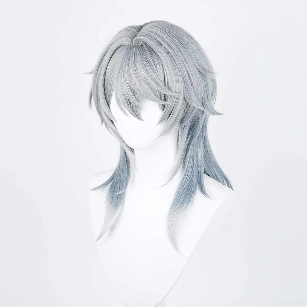 Honkai: Star Rail Sunday Game Character Cosplay White Wig Heat Resistant Synthetic Hair