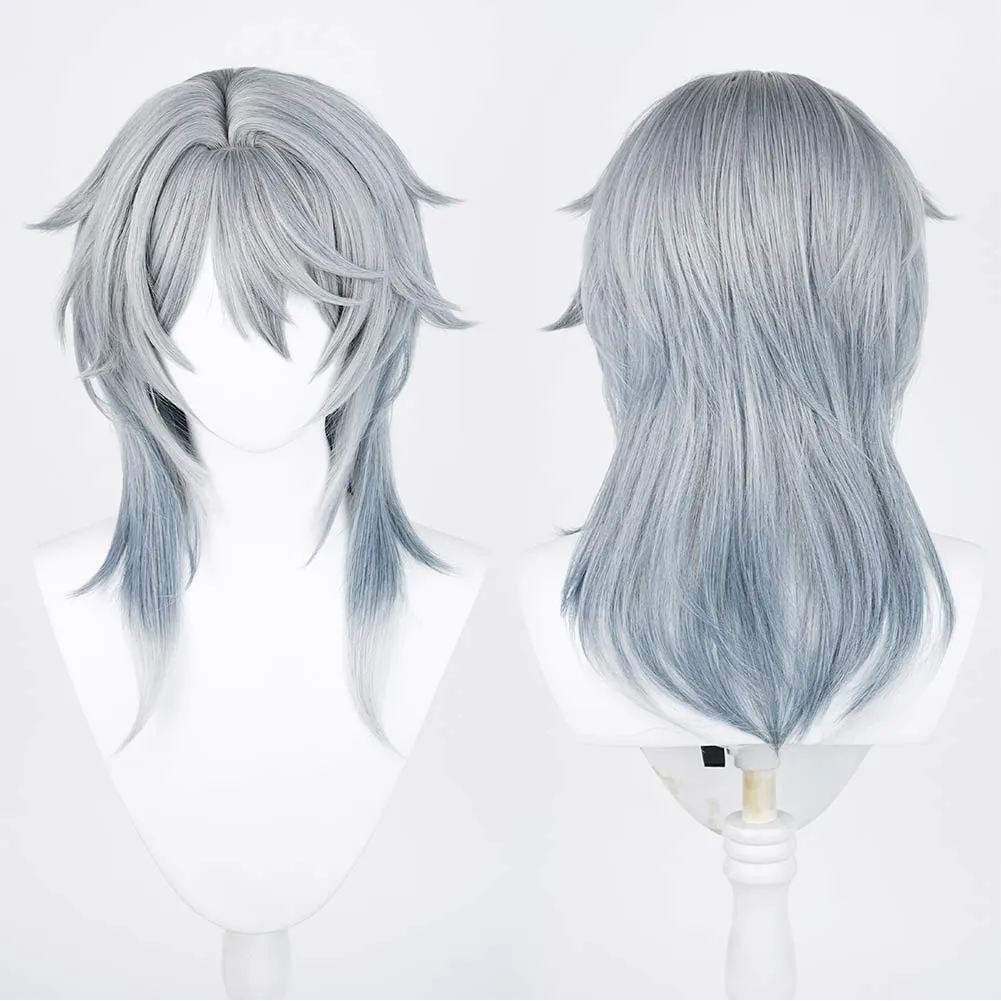 Honkai: Star Rail Sunday Game Character Cosplay White Wig Heat Resistant Synthetic Hair