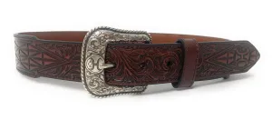 Hooey Men's Tapered Geo & Floral Western Belt - 2080BE4