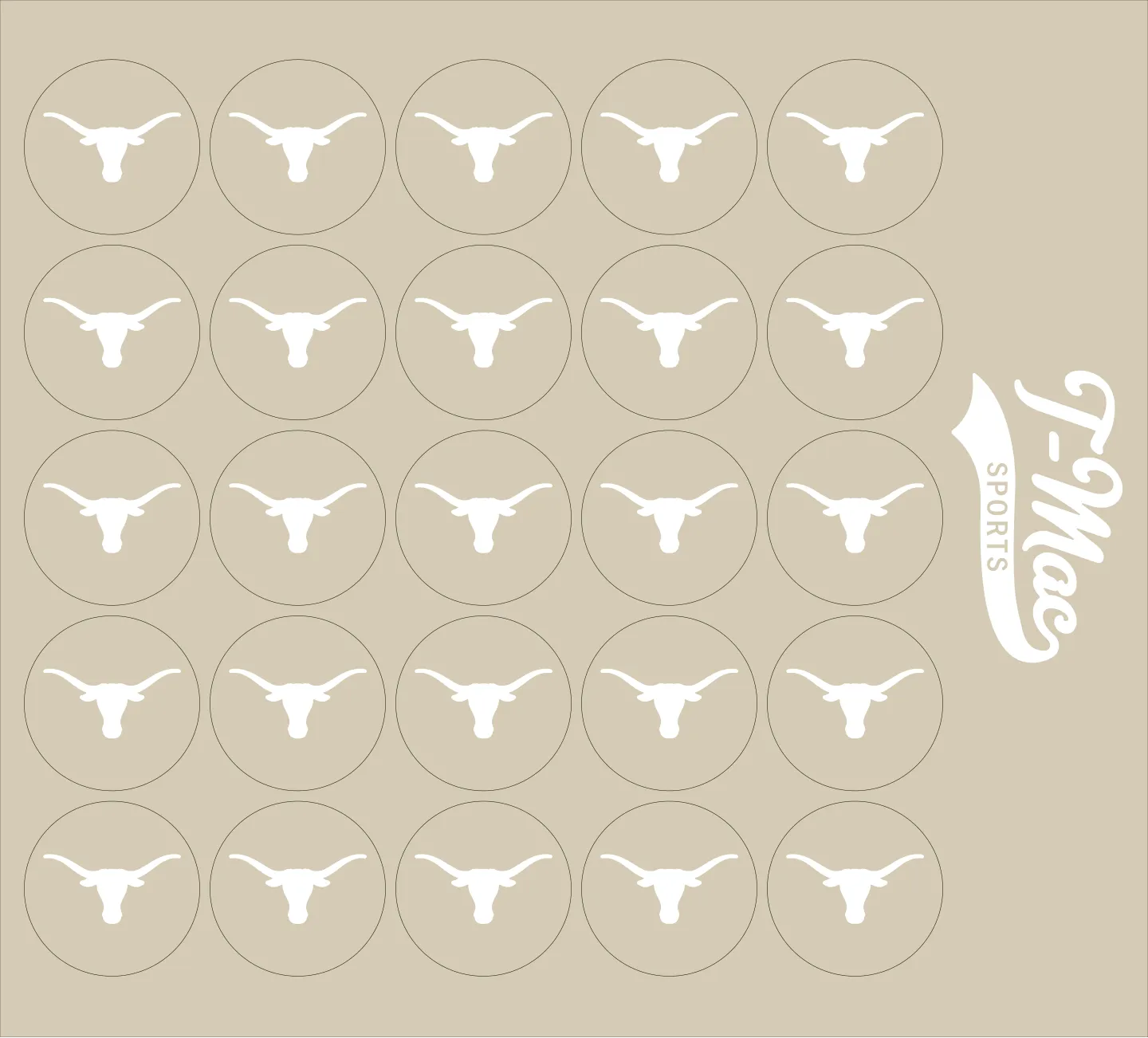 Horns Mini Award Decals