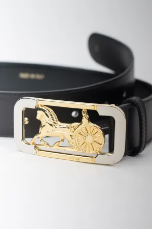 Horse Carriage Buckle Belt