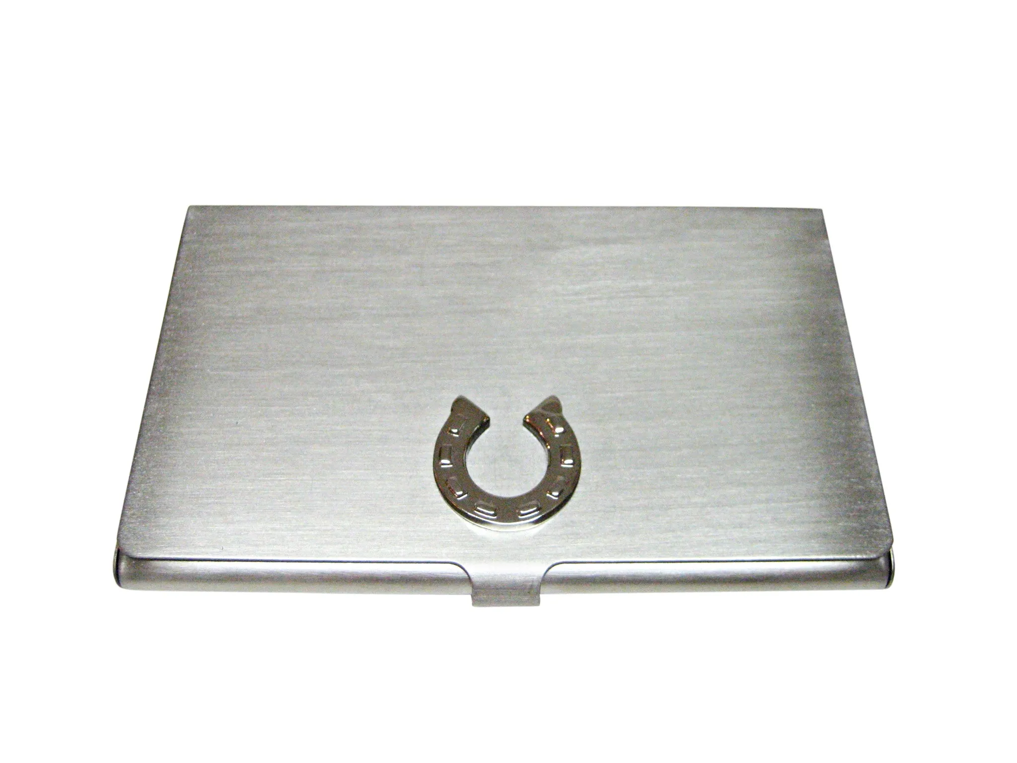 Horse Shoe Matte Business Card Holder