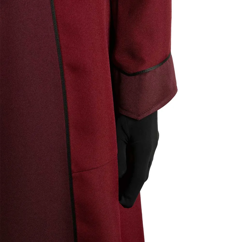 House of the Dragon Rhaenyra Targaryen Burgundy Set Cosplay Costume Outfits Halloween Carnival Suit