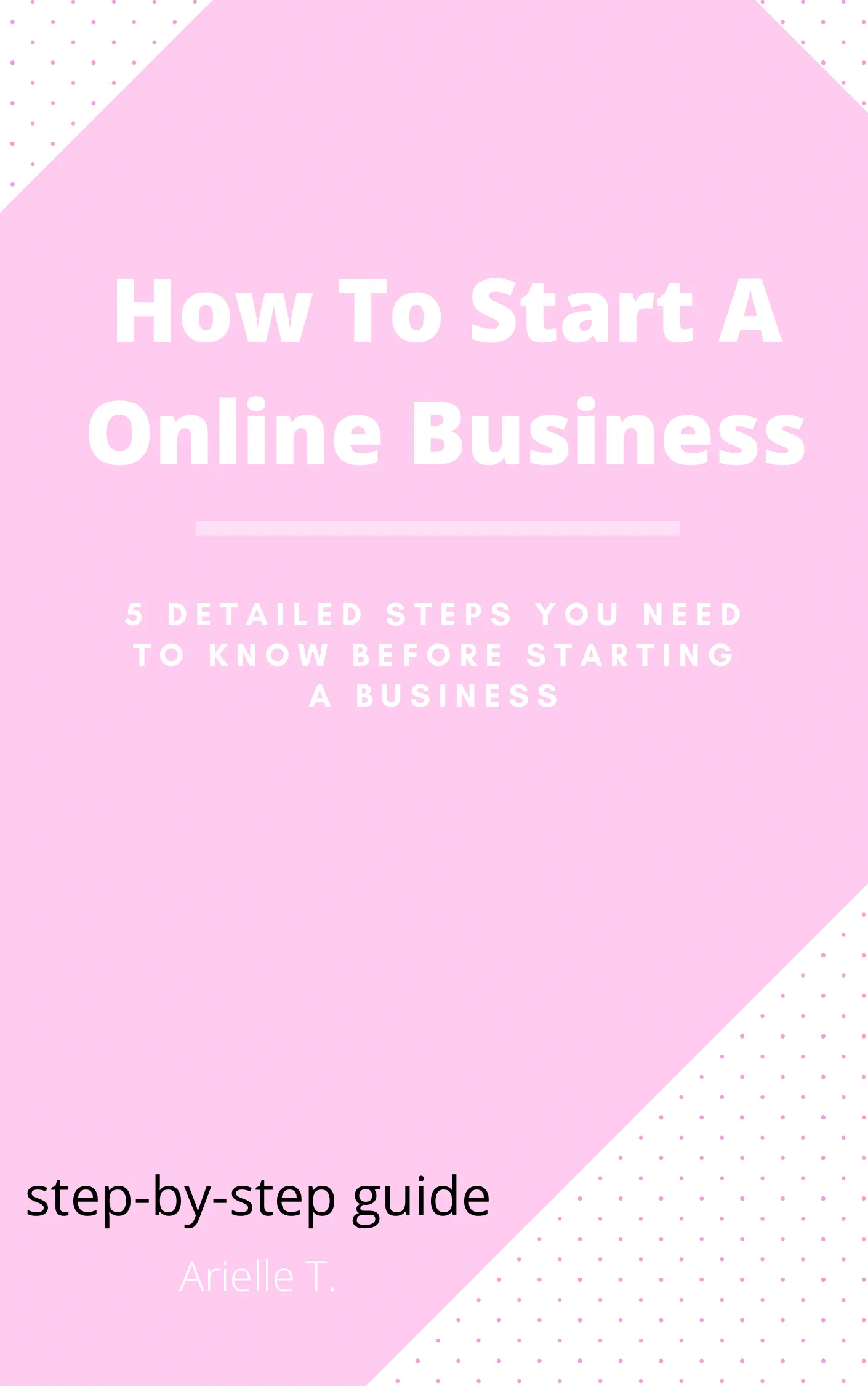 How To Start A Business Ebook