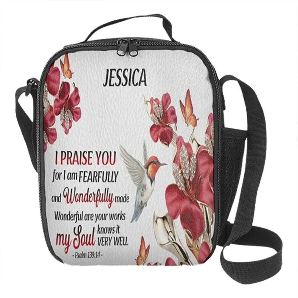HPSP Checkbook Cover, PU Card Bag, Personalized Leather Pouch, My Soul Knows It Very Wel.