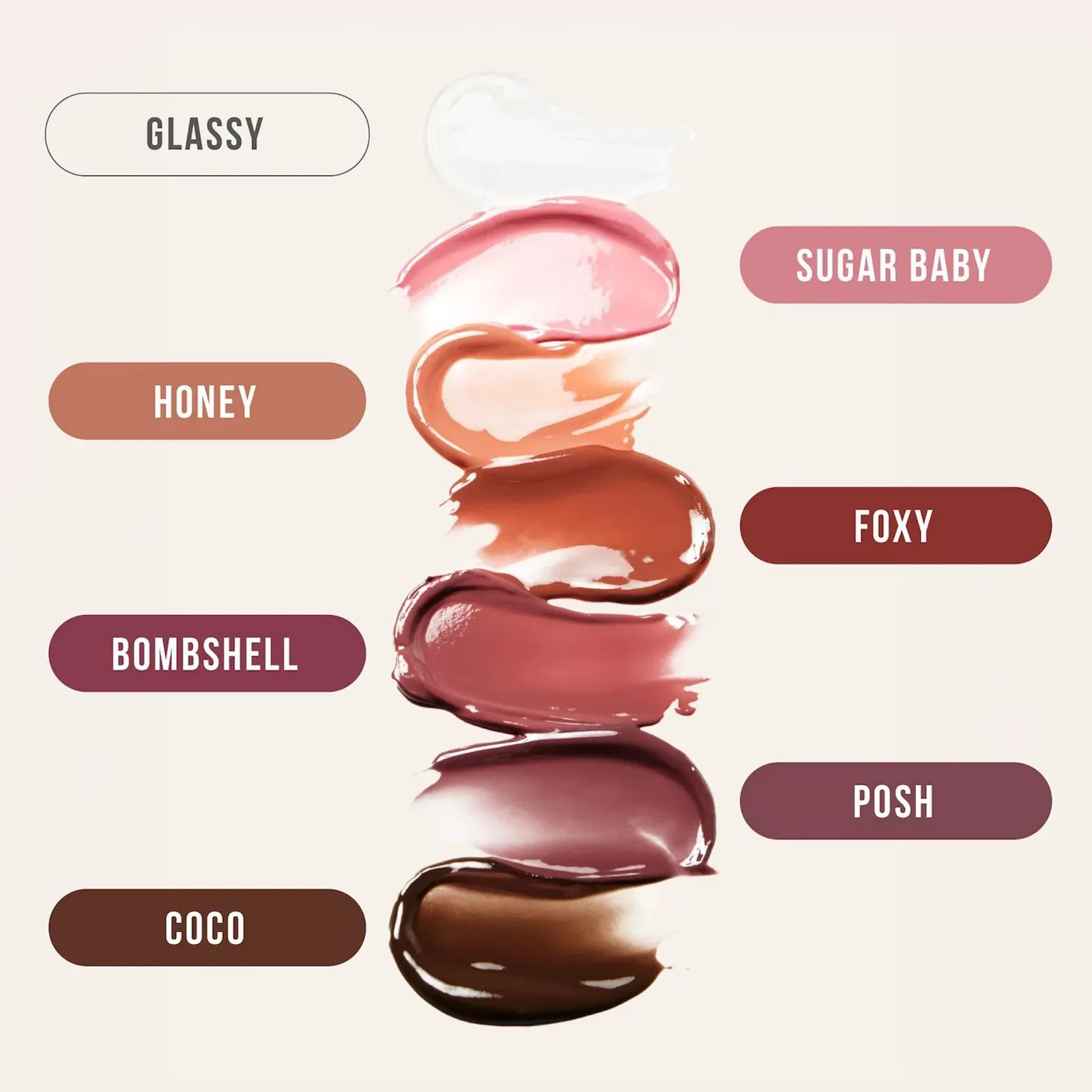 Huda FAUX FILLER Extra Shine Lip Gloss Sugar Baby