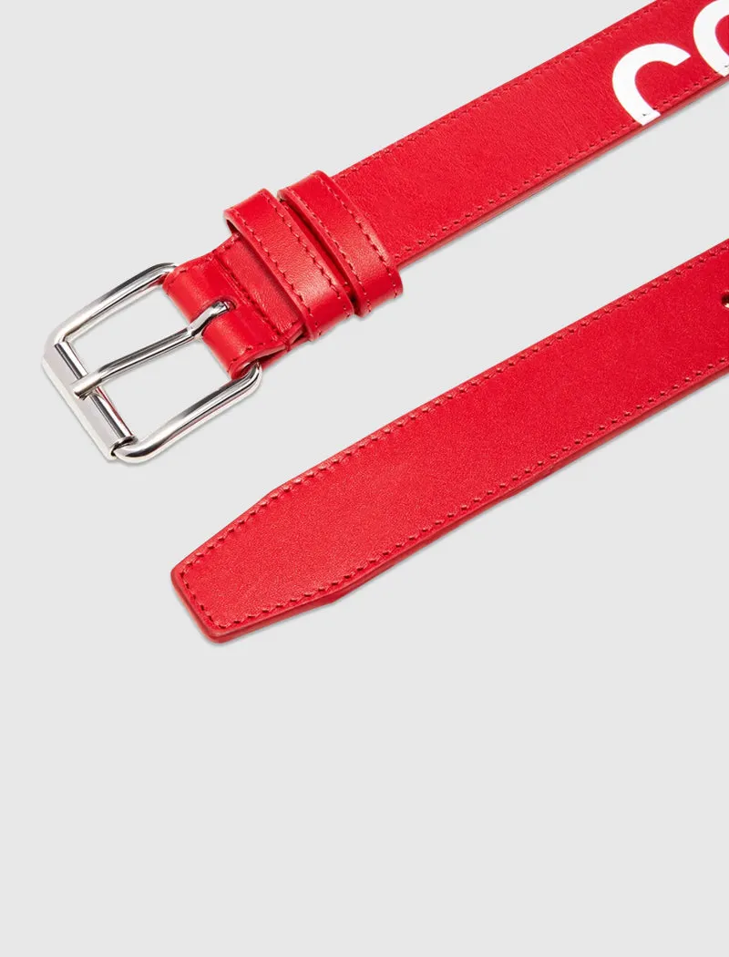 HUGE LOGO BELT