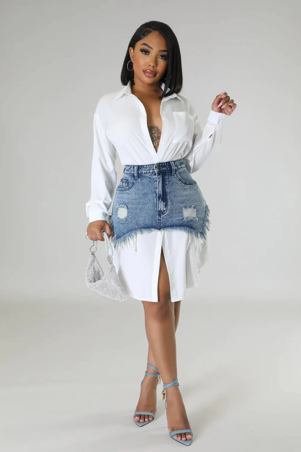 I'm Different Denim Dress