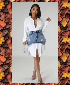 I'm Different Denim Dress