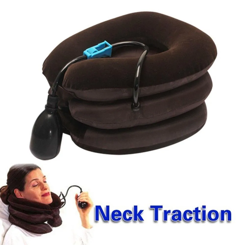 Inflatable Cervical Neck Traction Device - Instant Neck Pain Relief