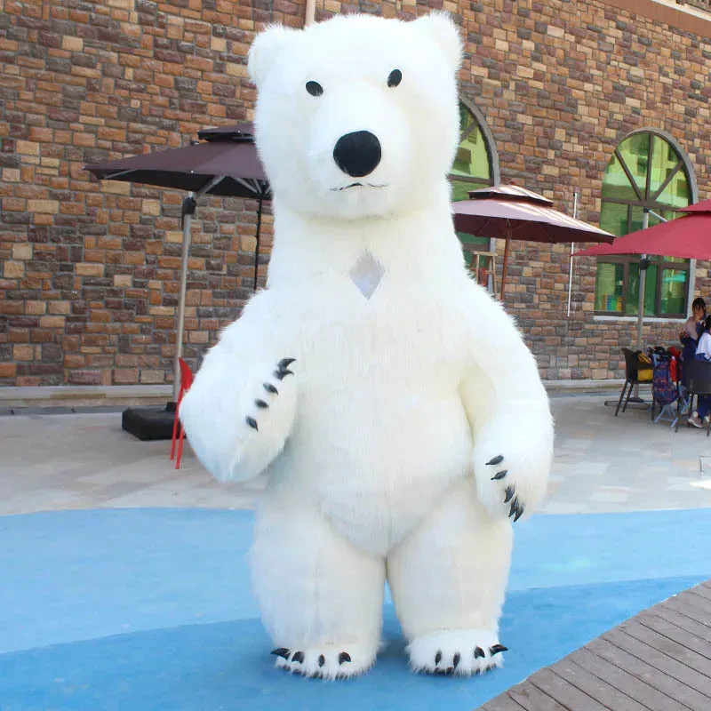 Inflatable Polar Bear Mascot