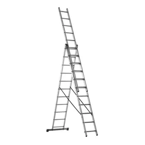 Ingco 3-Section Aluminium Extension Ladder 3x9 – HLAD03391