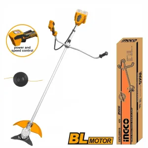 Ingco 40V Lithium-Ion Cordless String Trimmer & Brush Cutter – CSTLI20018