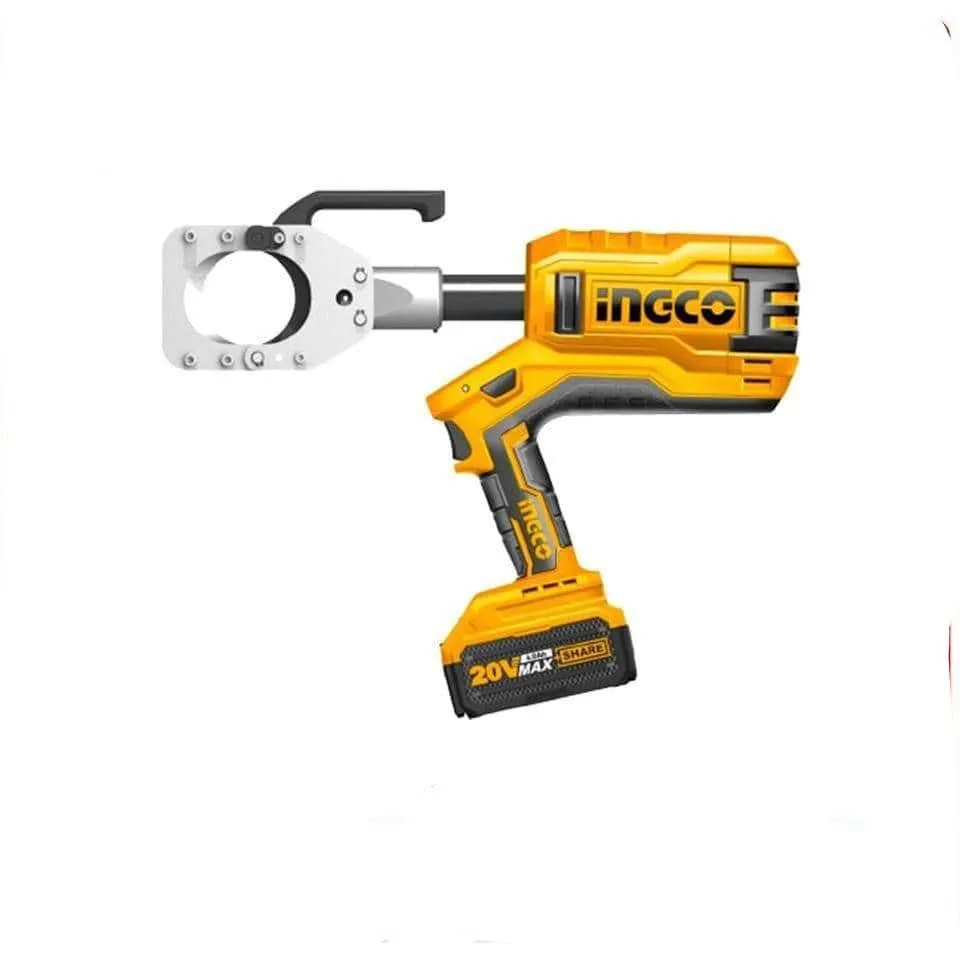 Ingco Cordless Hydraulic Cable Cutter with 20V Lithium-Ion Batteries – CRCLI2002