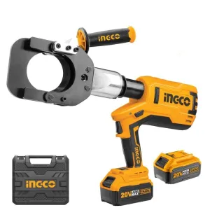 Ingco Cordless Hydraulic Cable Cutter with 20V Lithium-Ion Batteries – CRCLI2002