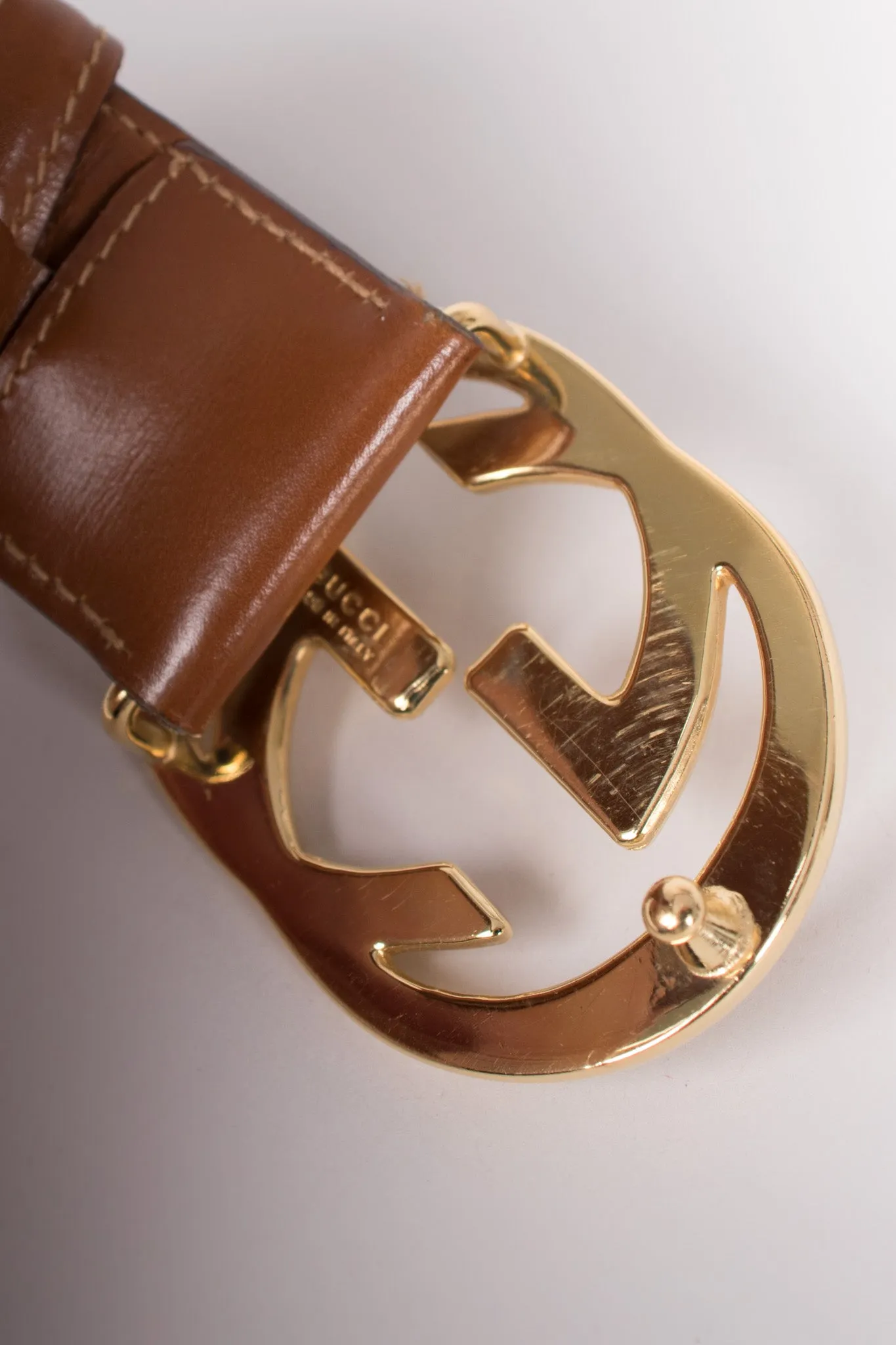 Interlocking GG Logo Belt